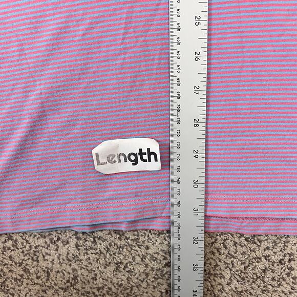 Vineyard Vines Mens XL Edgartown Preppy Coastal Golf Striped Polo Pima Cotton - Picture 9 of 9